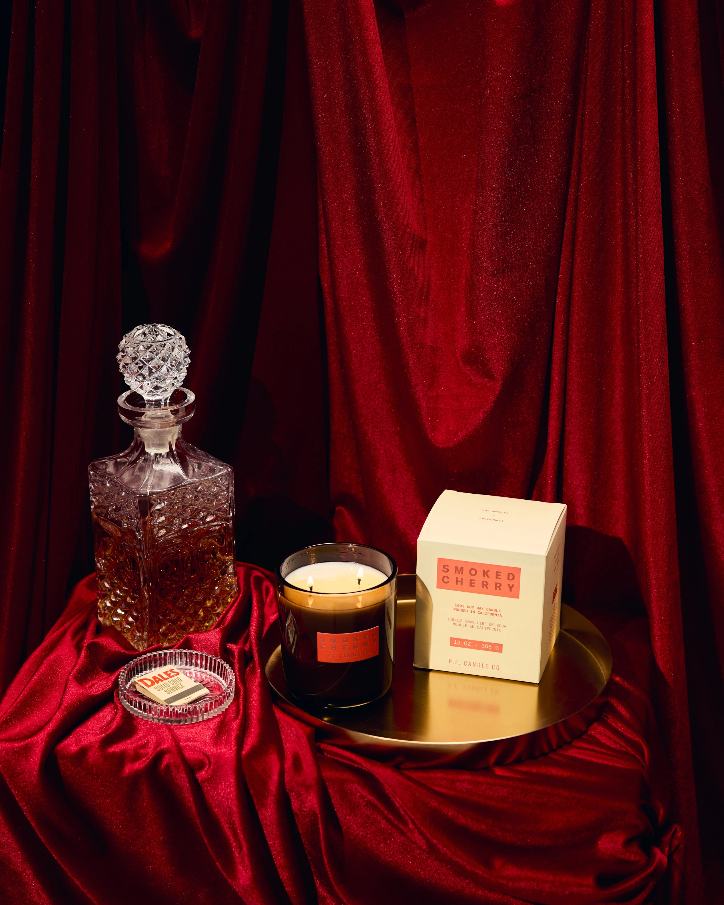 P.F. Candle Co. 13oz HI-FI Candle - Smoked Cherry