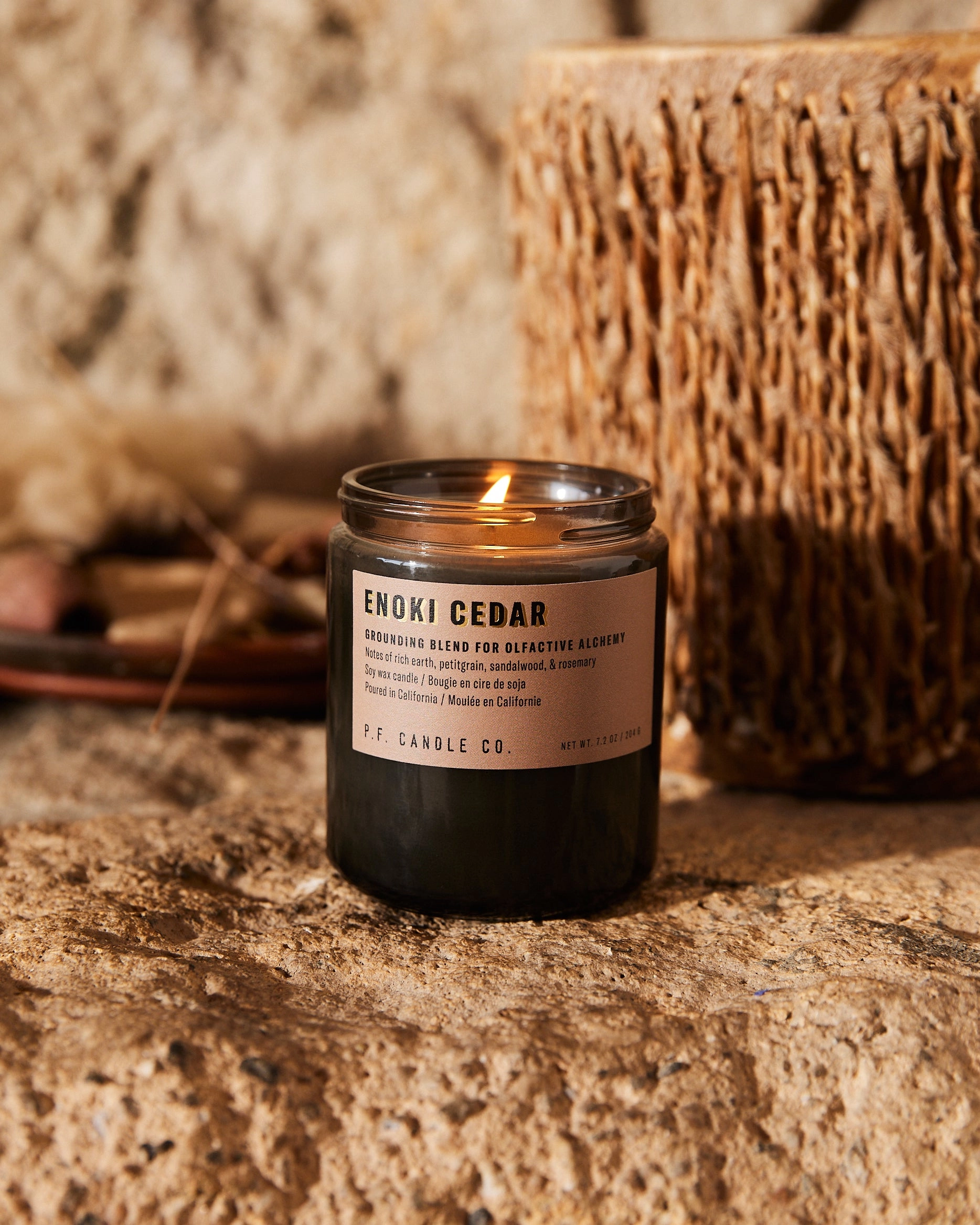 P.F. Candle Co. 7.2oz Alchemy Standard Jar Candle - Enoki Cedar