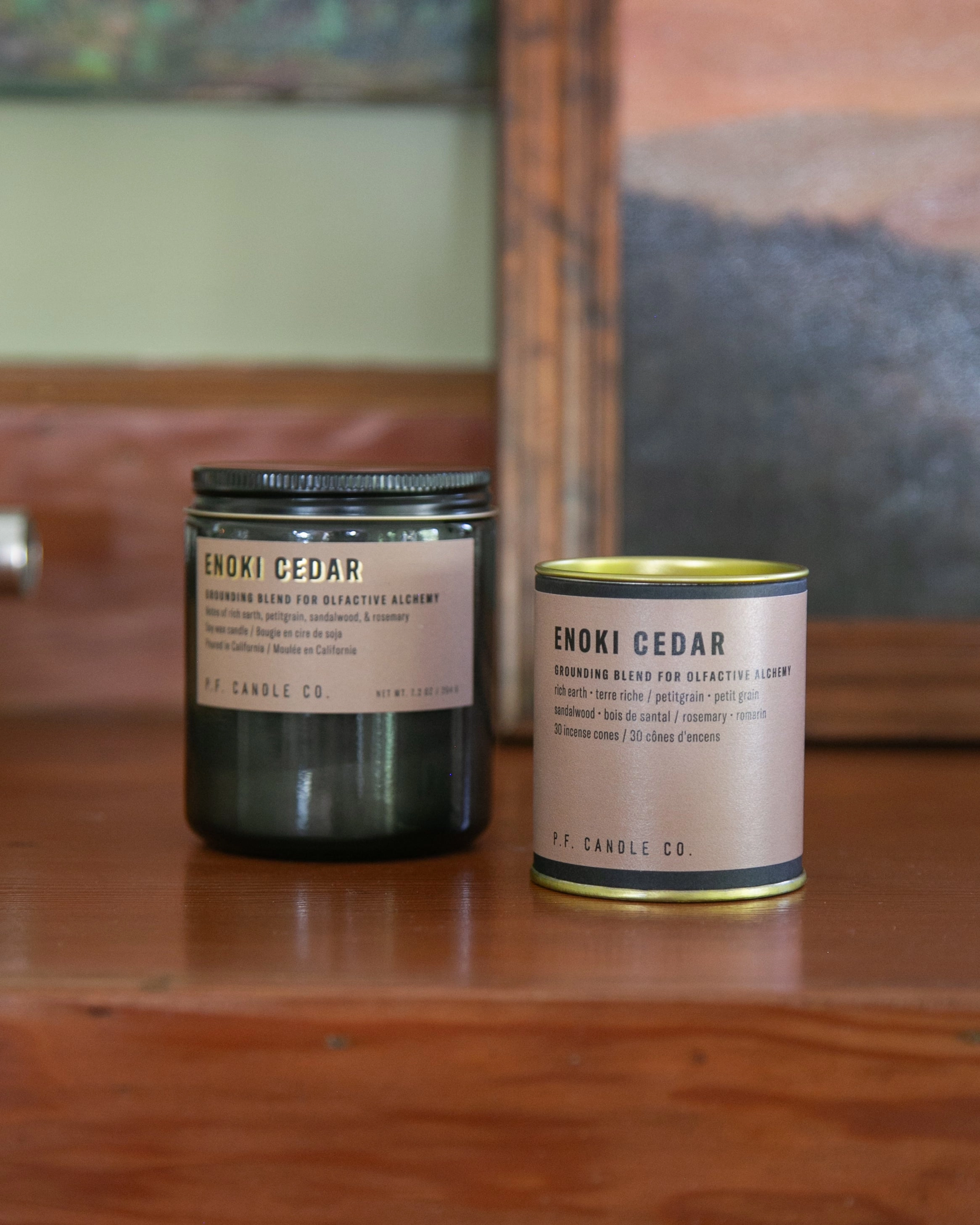 P.F. Candle Co. 7.2oz Alchemy Standard Jar Candle - Enoki Cedar