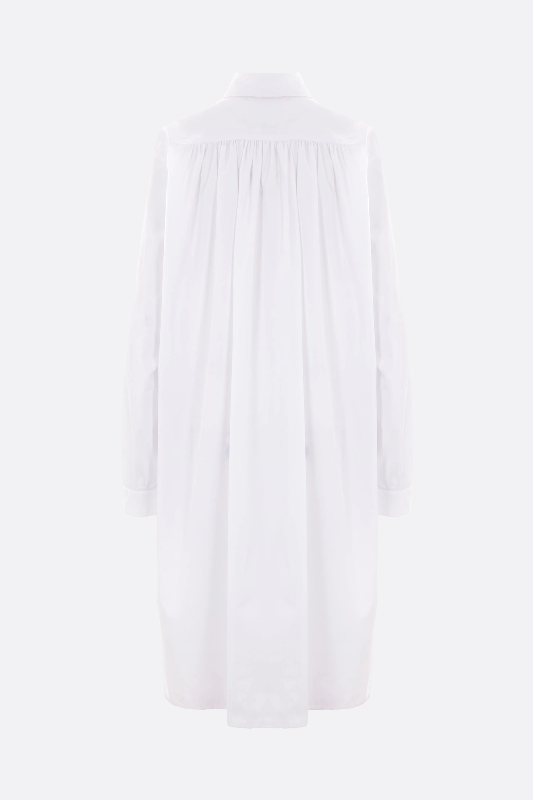 Plastra poplin shirt dress