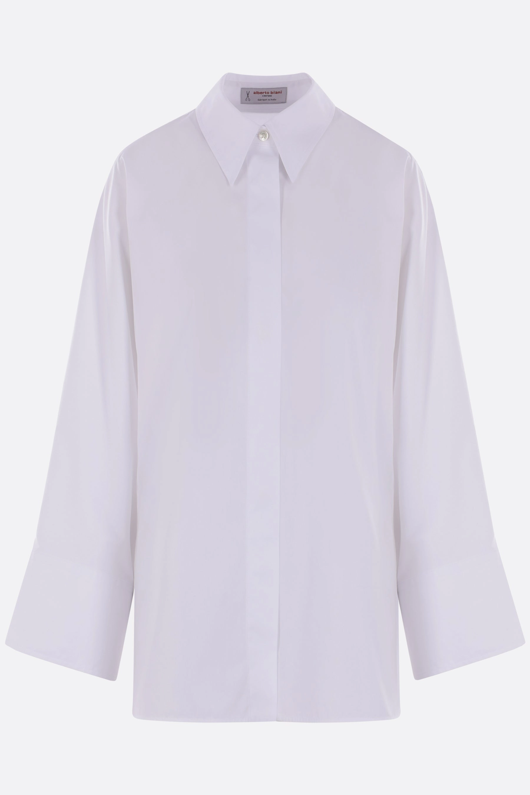 poplin kimono shirt