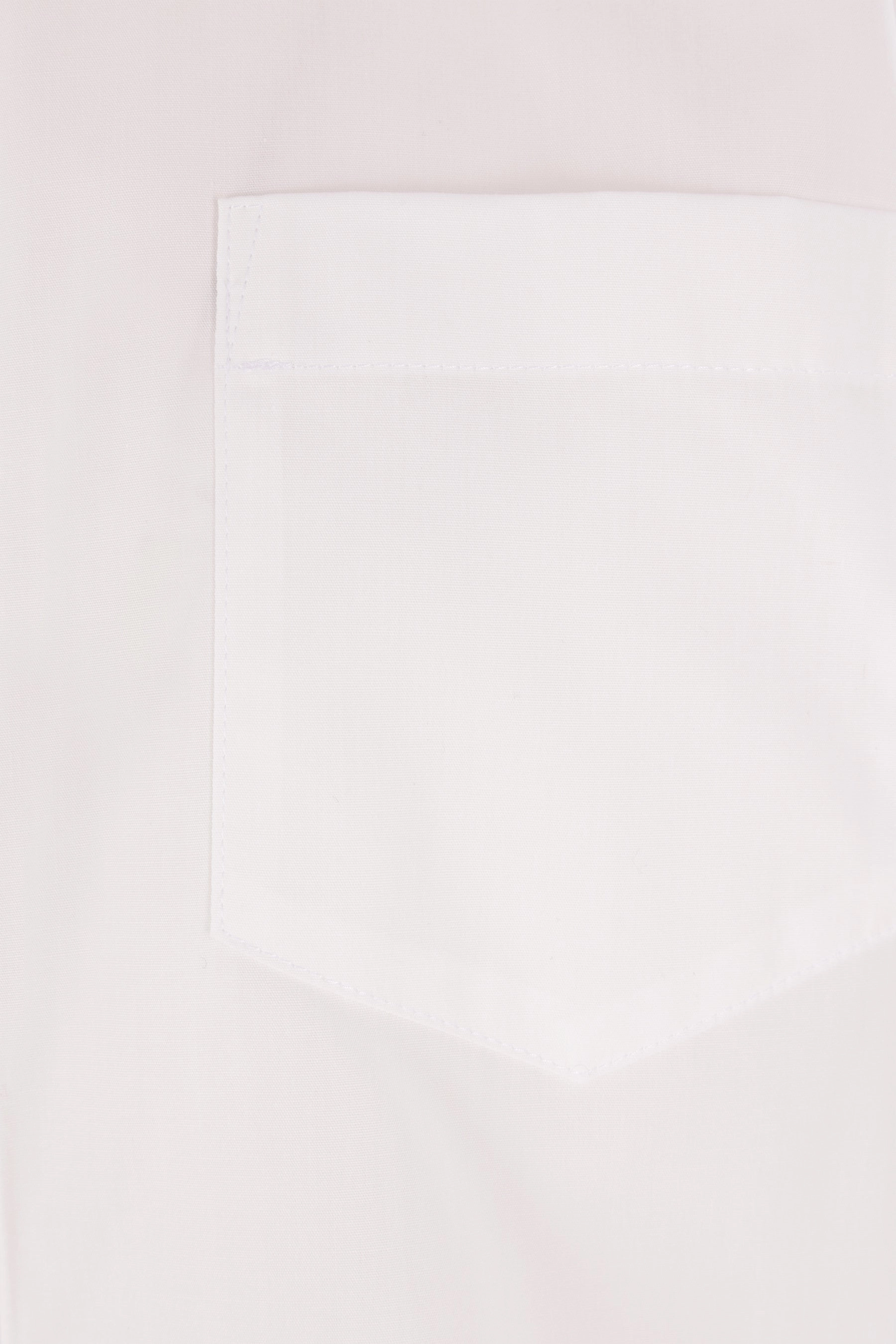 poplin shirt with deconstructed sleeves