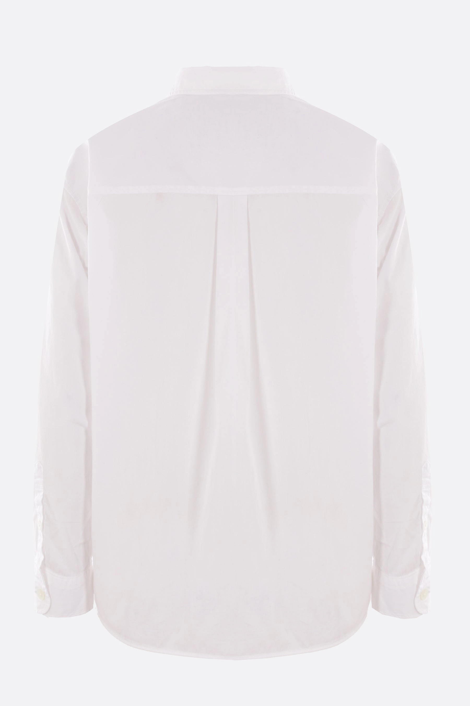 printed poplin shirt