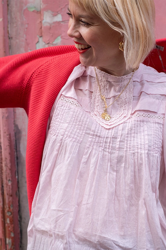 Project AJ117 Galore Baby Pink Blouse