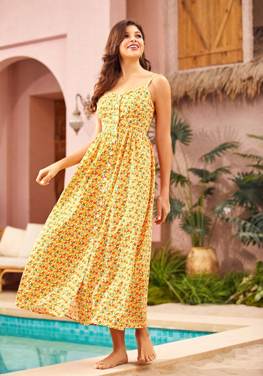 Quite Clearly Charismatic Midi Dress