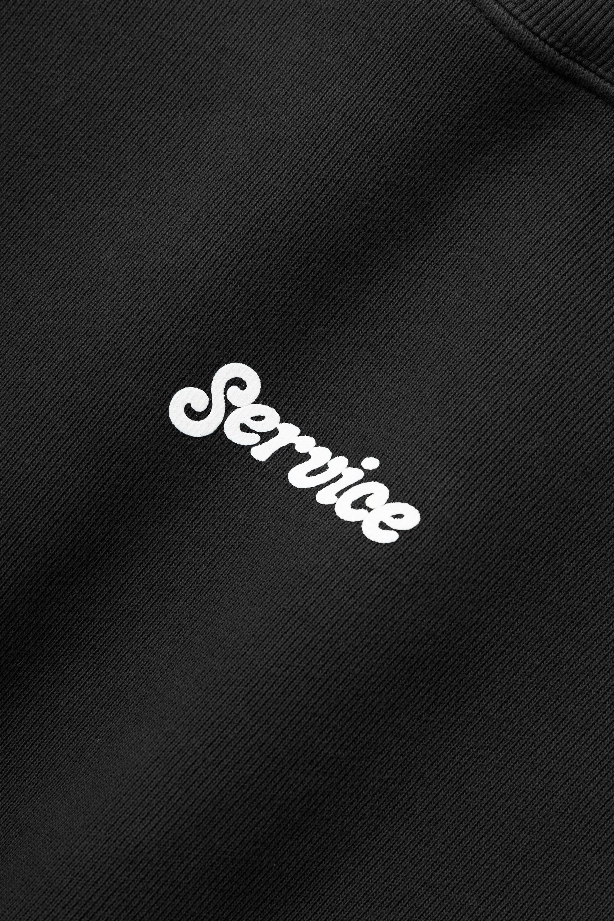 Service Works - Service Logo Crewneck - Black