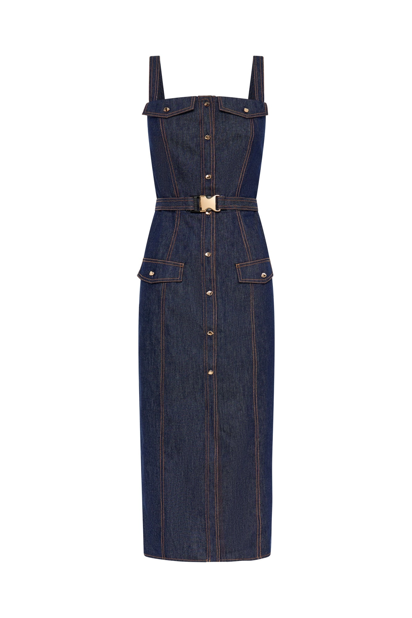 Shea Dress - Indigo
