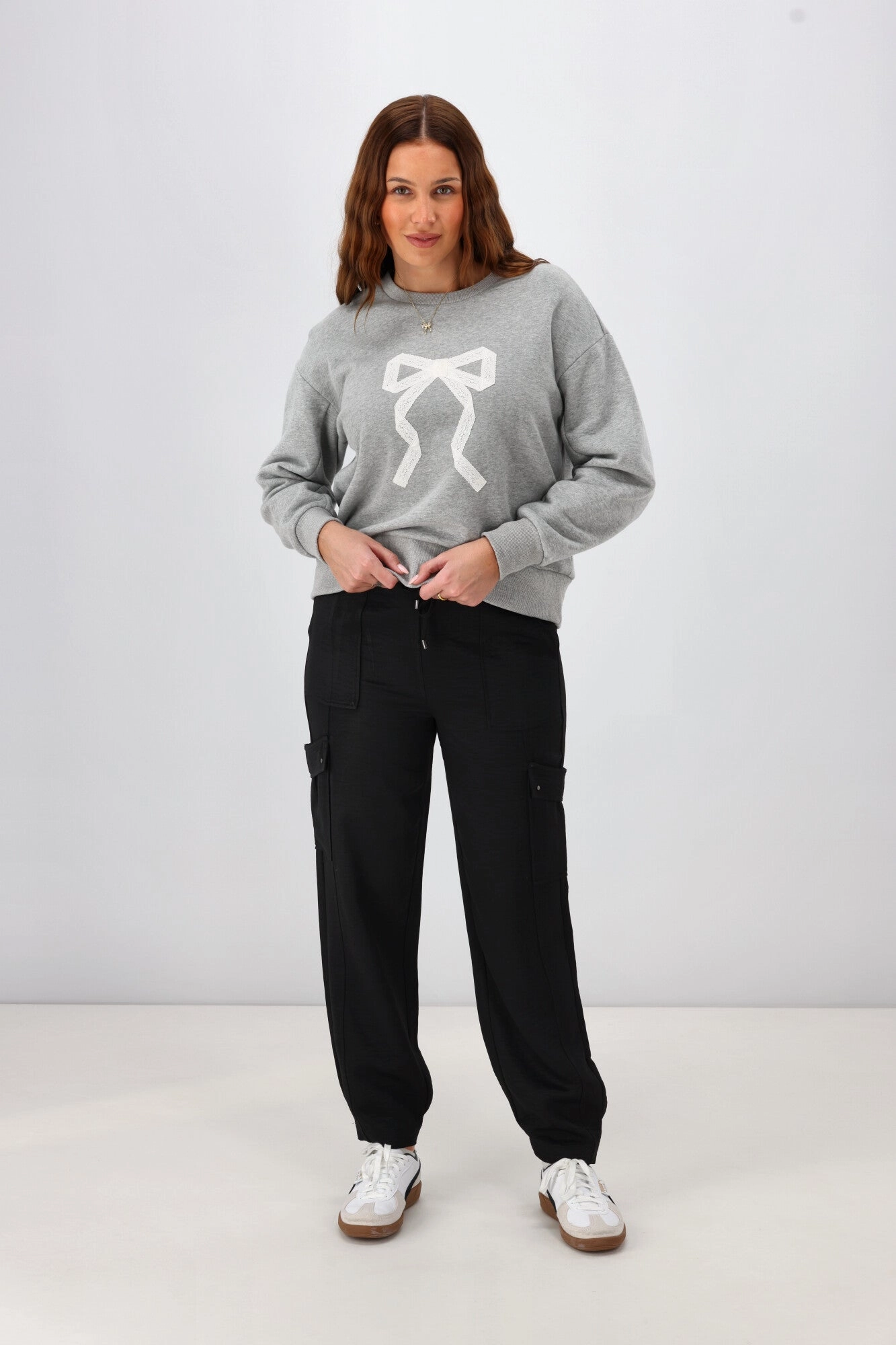 Shine On Label Franich Cargo Jogger Black