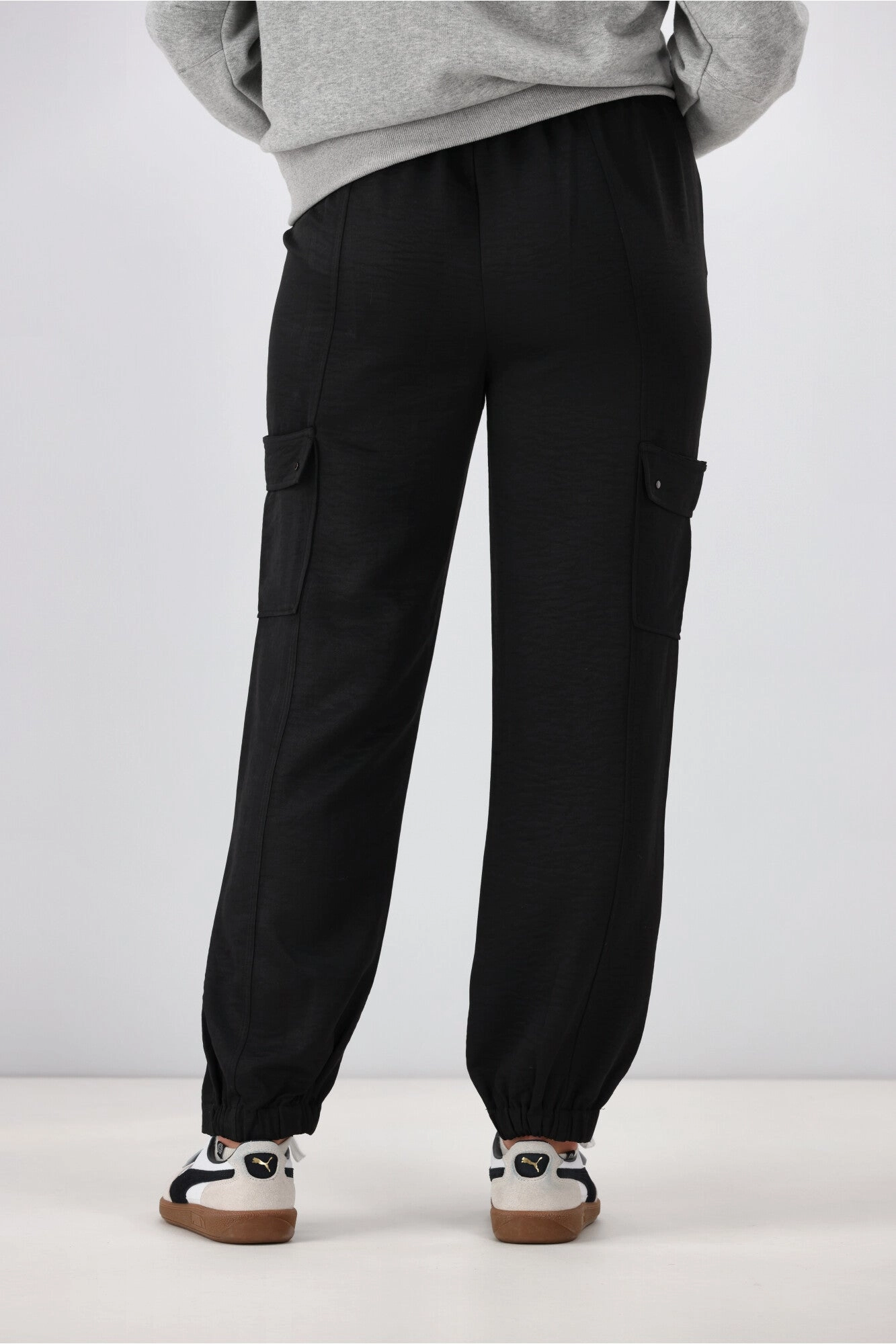 Shine On Label Franich Cargo Jogger Black