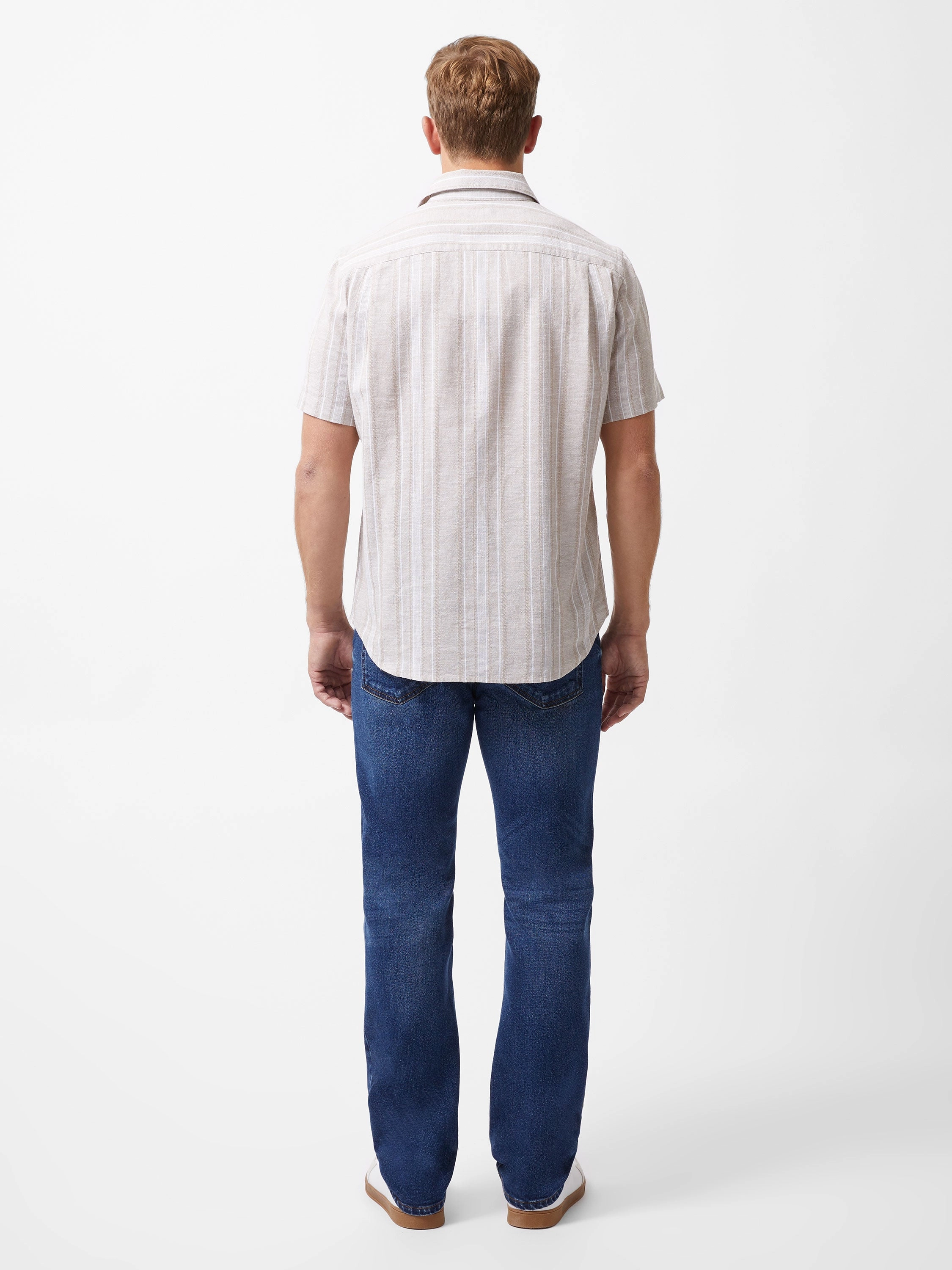Short Sleeve Stripe Pocket Shirt