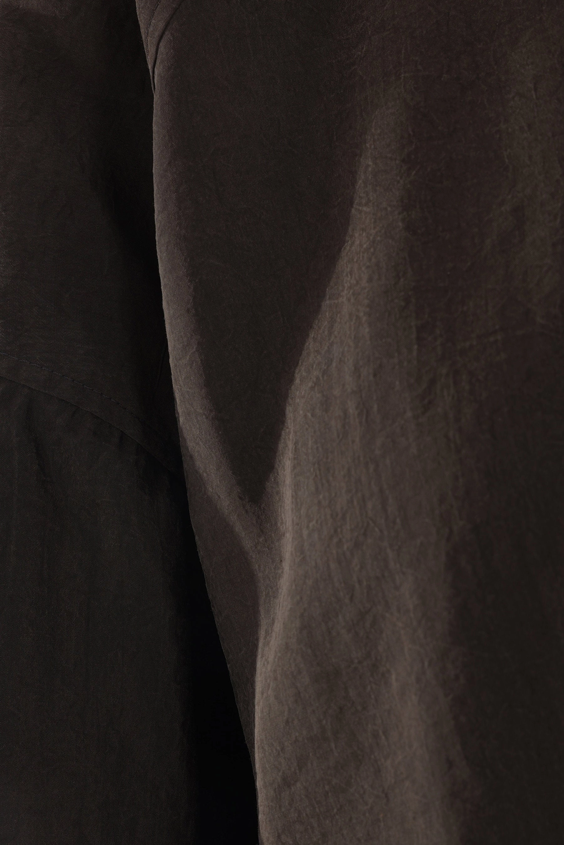 silk blend asymmetrical shirt dress