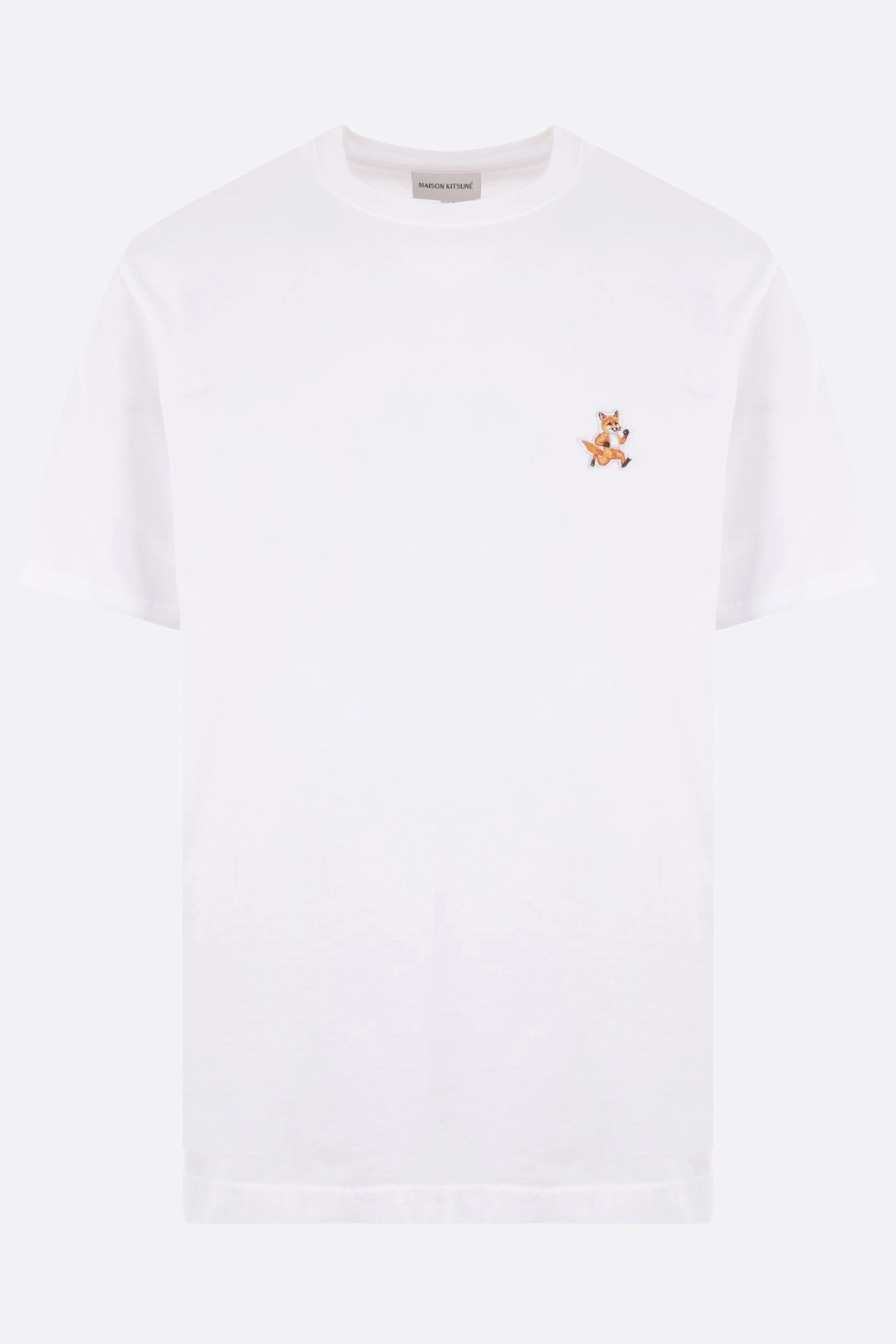 Speedy Fox patch cotton t-shirt