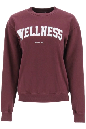 Sporty & Rich Wellness Printed Crewneck Sweatshirt