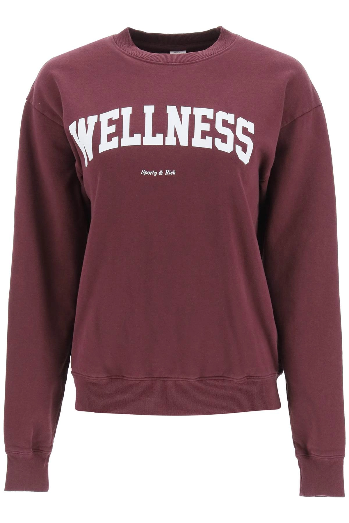 Sporty & Rich Wellness Printed Crewneck Sweatshirt