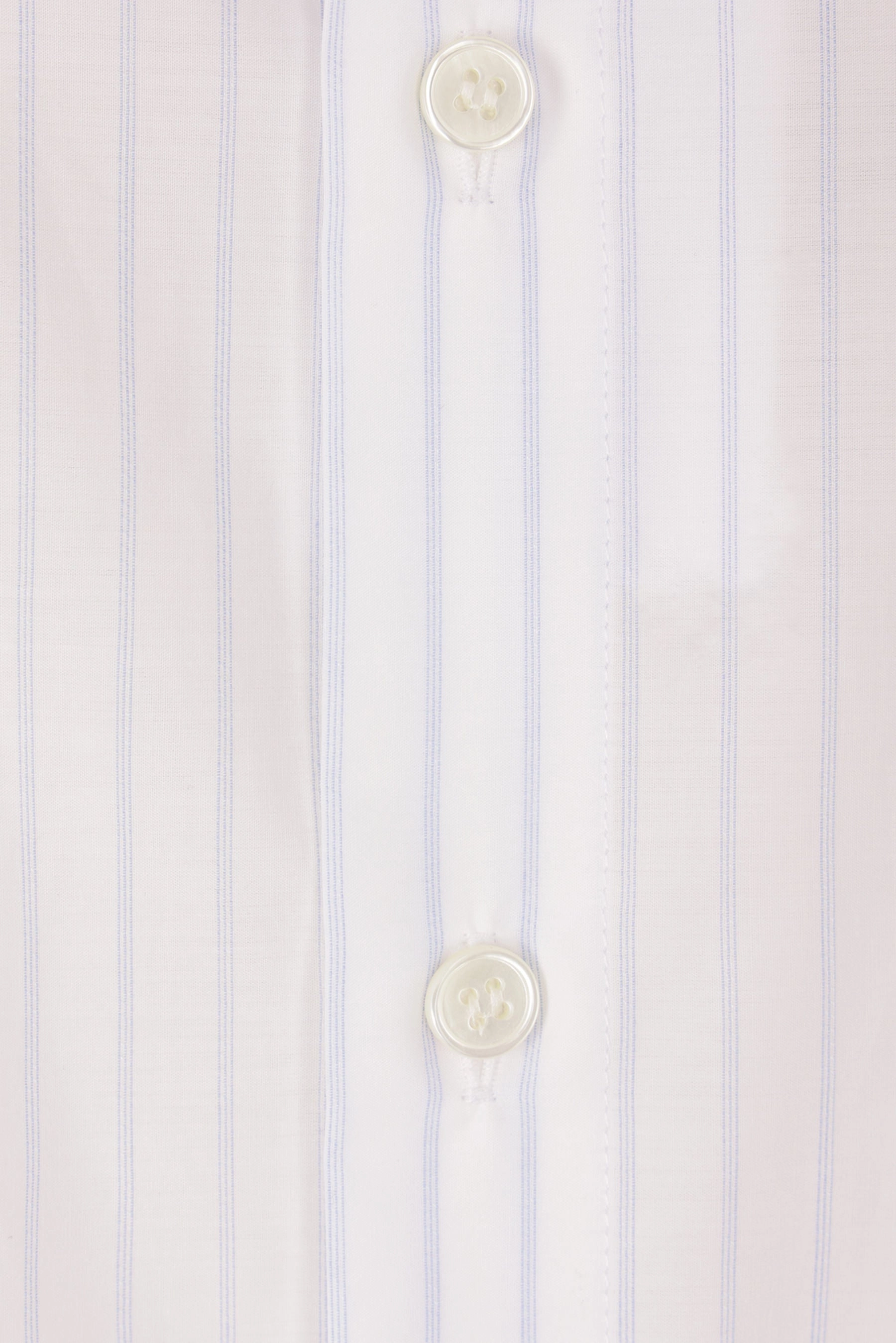 striped poplin shirt dress