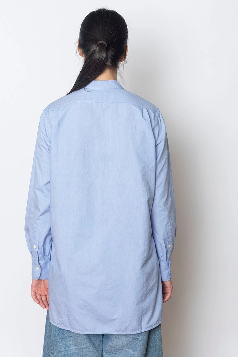 Taro Cotton Oxford Shirt - Chambray