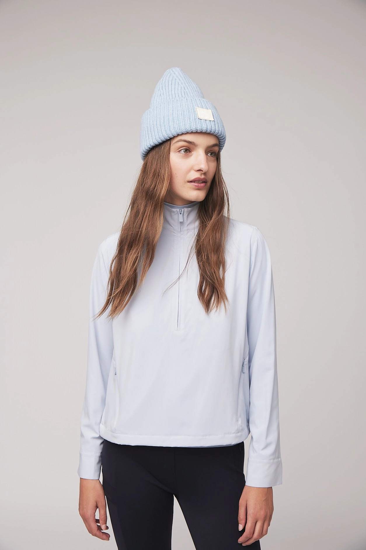 Tech Slk Long Sleeve 1/2 Zip Shirt