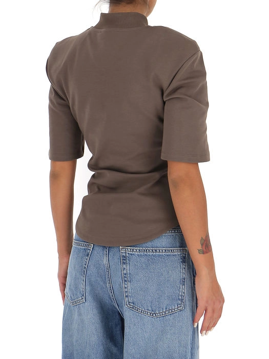 The Attico V-Neck Short-Sleeve T-Shirt