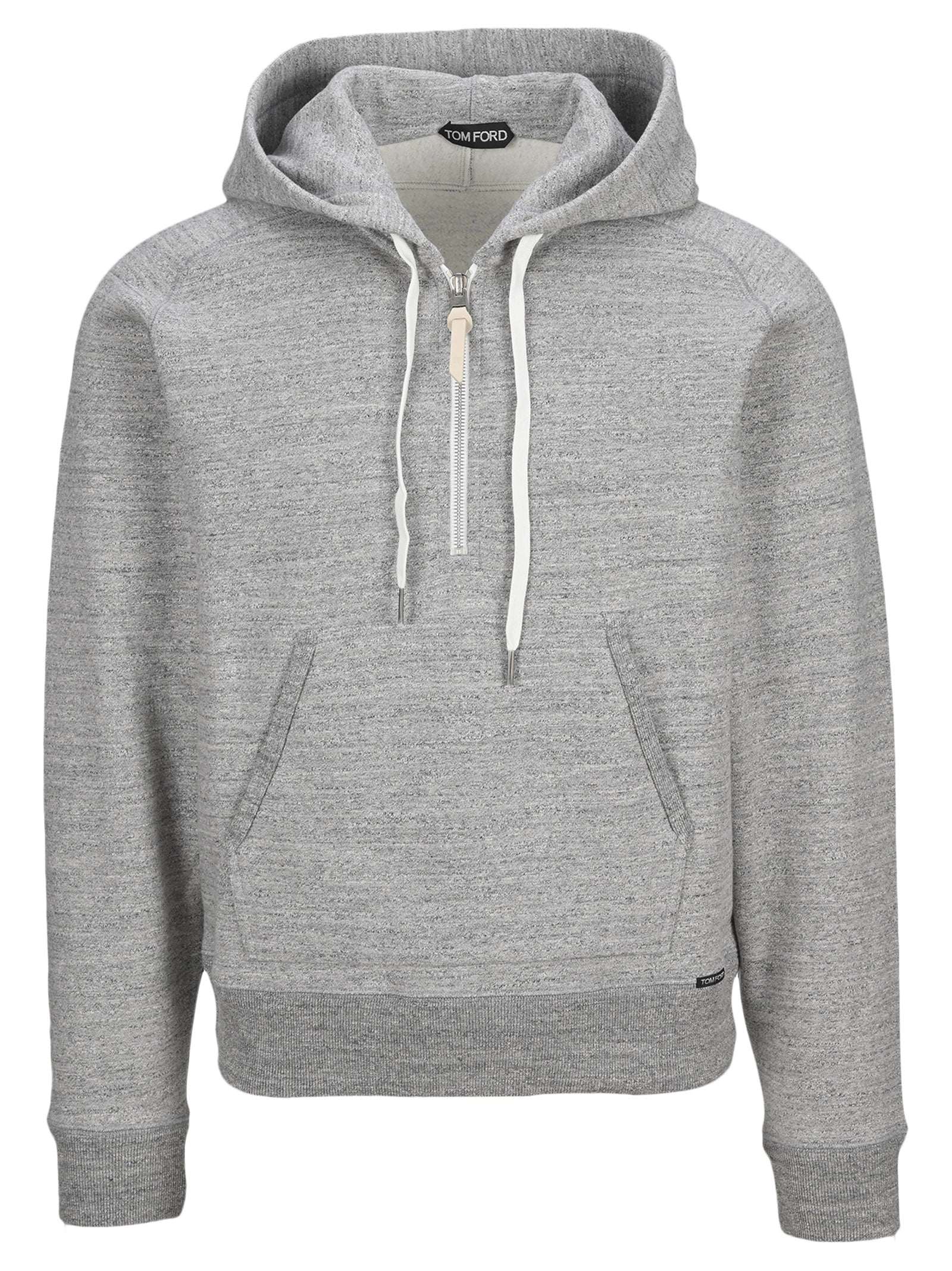 Tom Ford Half-Zipped Drawsting Hoodie