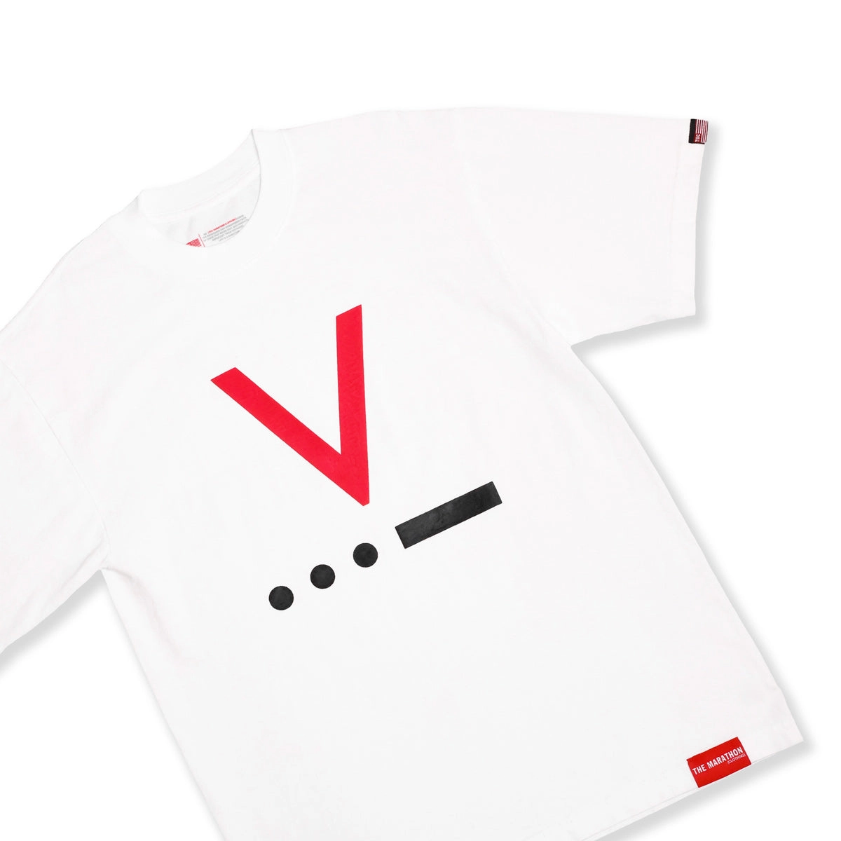 V for Victory Code T-Shirt - White