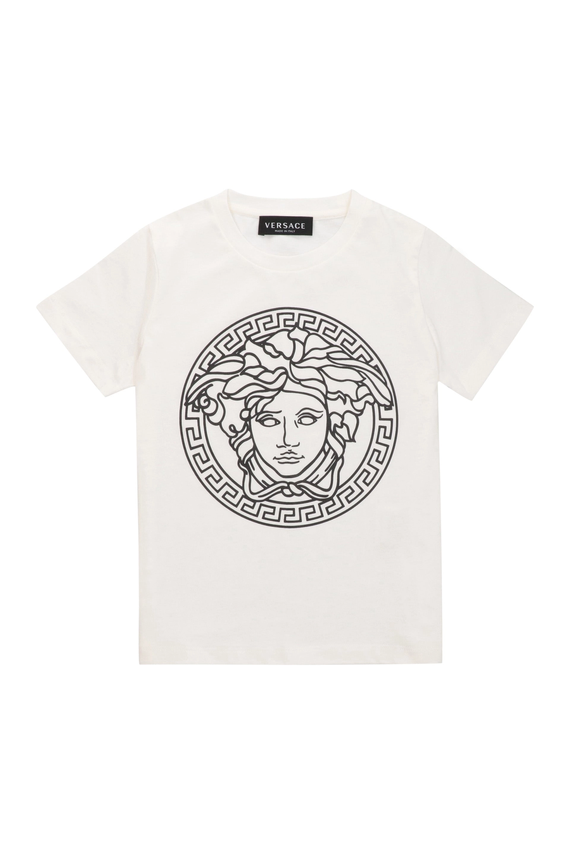 Versace Kids Medusa Printed Crewneck T-Shirt