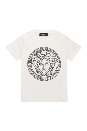 Versace Kids Medusa Printed Crewneck T-Shirt