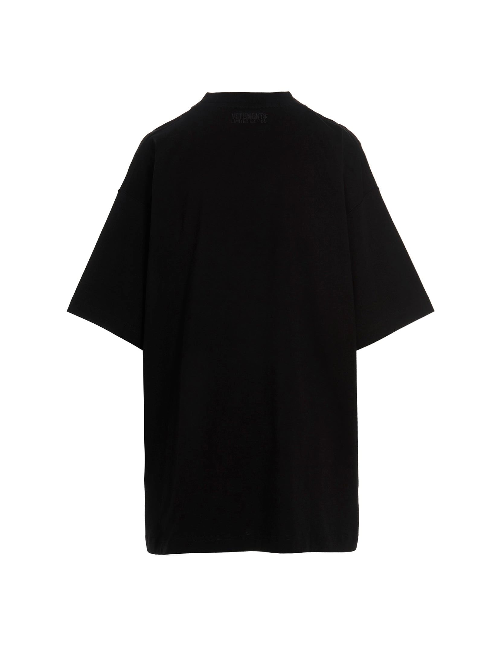 Vetements Slogan Printed Crewneck T-Shirt