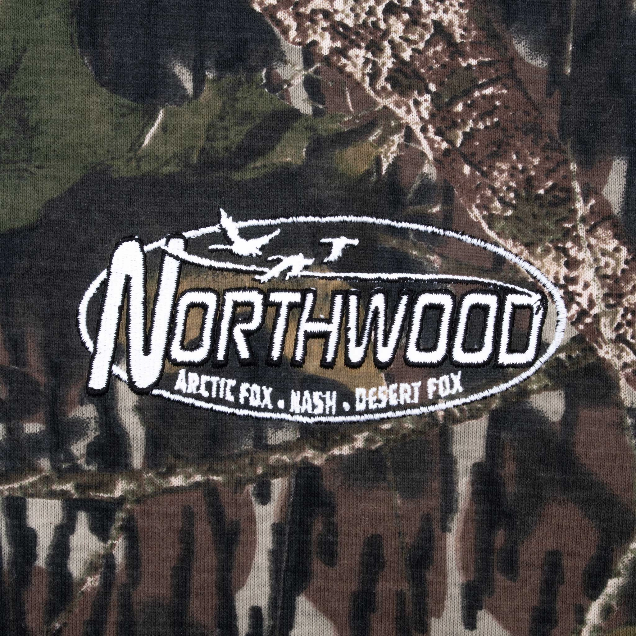 VINTAGE HUNTING MOSSY OAK BREAK UP CAMO LONG SLEEVE TEE SHIRT SIZE XL