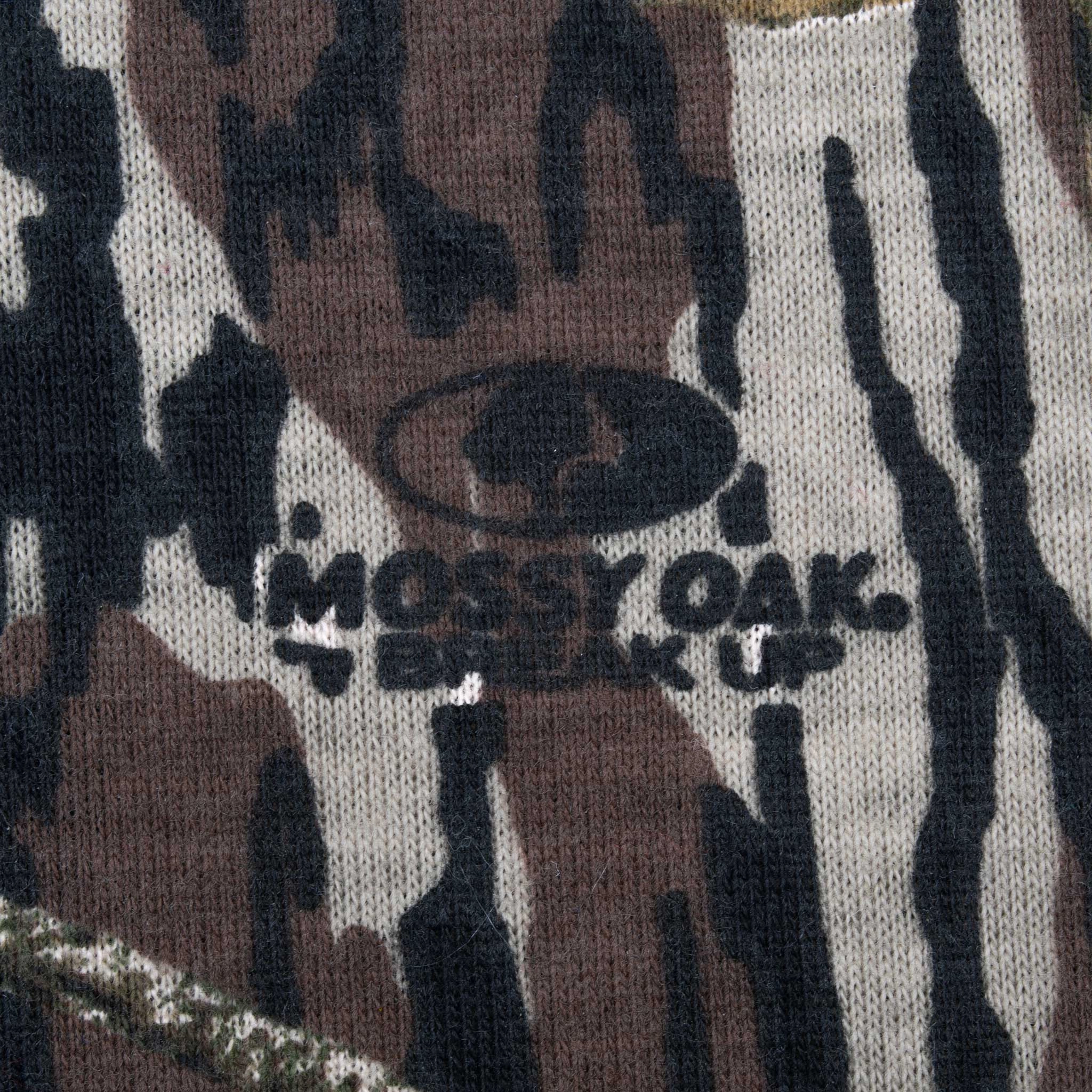 VINTAGE HUNTING MOSSY OAK BREAK UP CAMO LONG SLEEVE TEE SHIRT SIZE XL