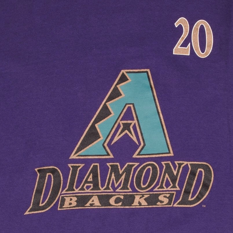 VINTAGE MLB ARIZONA DIAMONDBACKS LUIS GONZALEZ #20 2000 TEE SHIRT SIZE XL