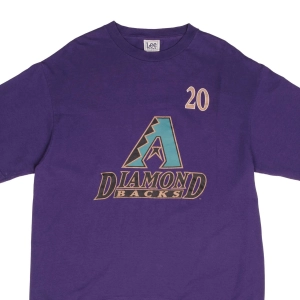 VINTAGE MLB ARIZONA DIAMONDBACKS LUIS GONZALEZ #20 2000 TEE SHIRT SIZE XL