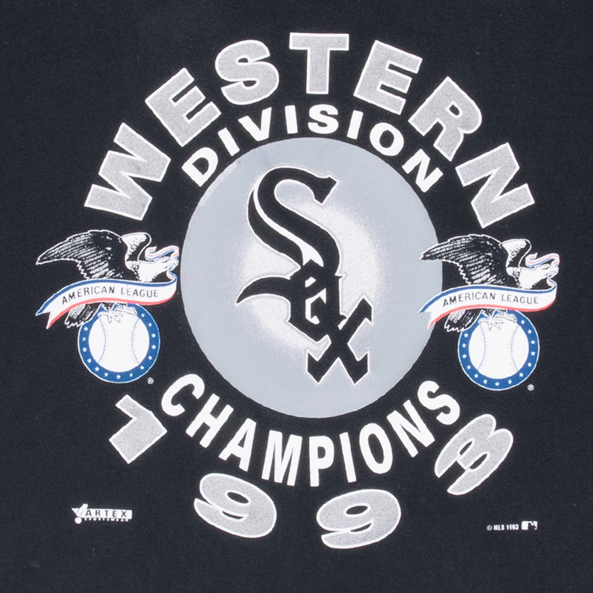 VINTAGE MLB CHICAGO WHITE SOX 1993 TEE SHIRT XL MADE IN USA