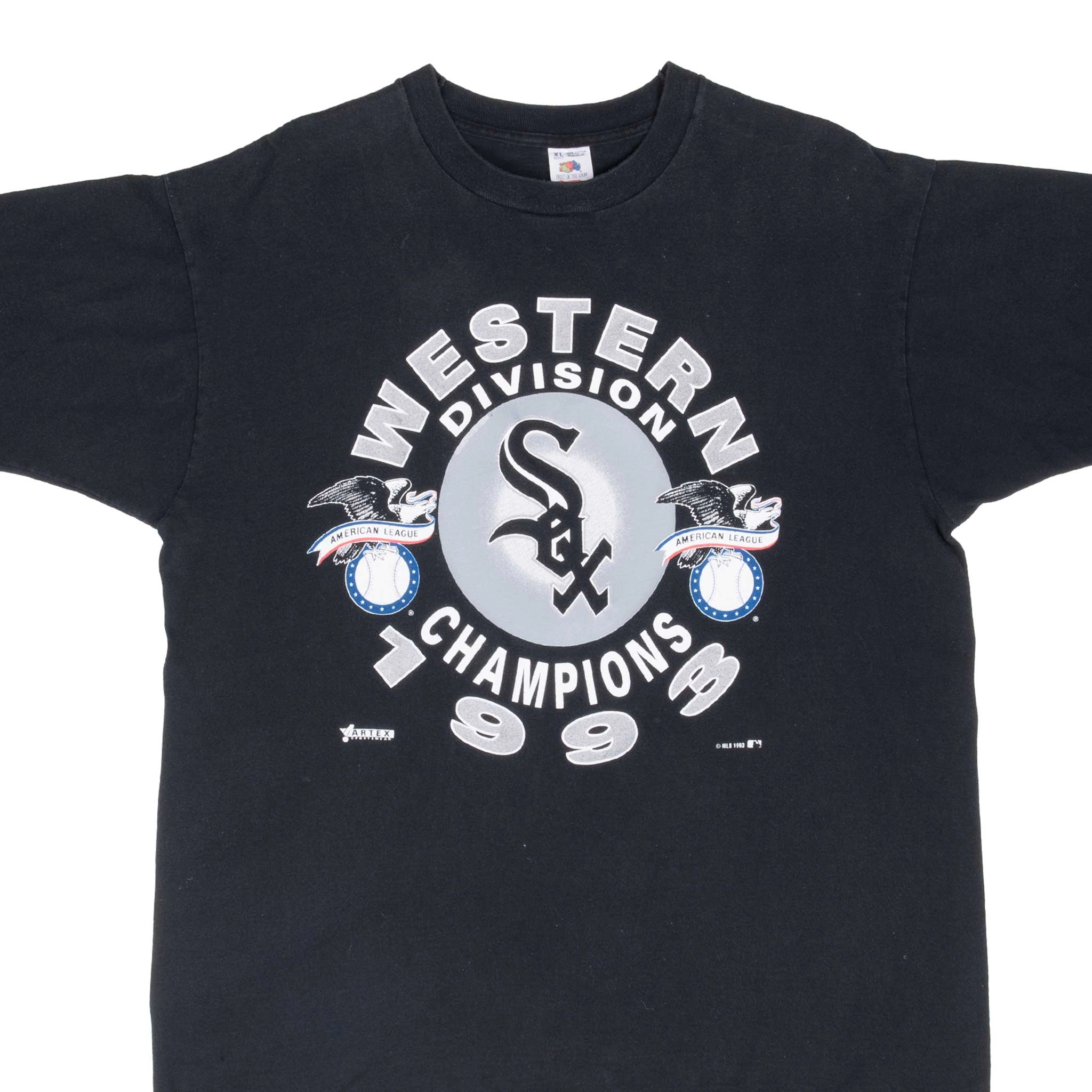 VINTAGE MLB CHICAGO WHITE SOX 1993 TEE SHIRT XL MADE IN USA