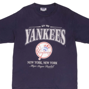 VINTAGE MLB NEW YORK NY YANKEES TEE SHIRT 1999 SIZE LARGE