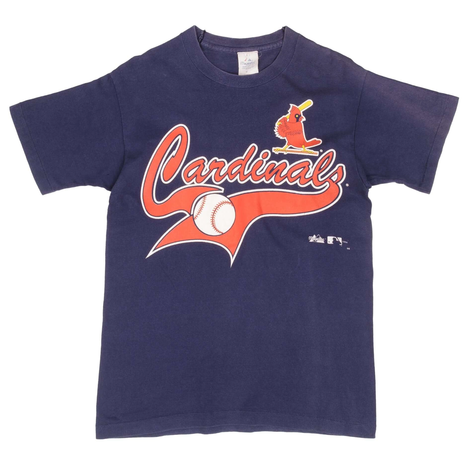 VINTAGE MLB ST LOUIS CARDINALS TEE SHIRT 1994 SIZE MEDIUM MADE IN USA