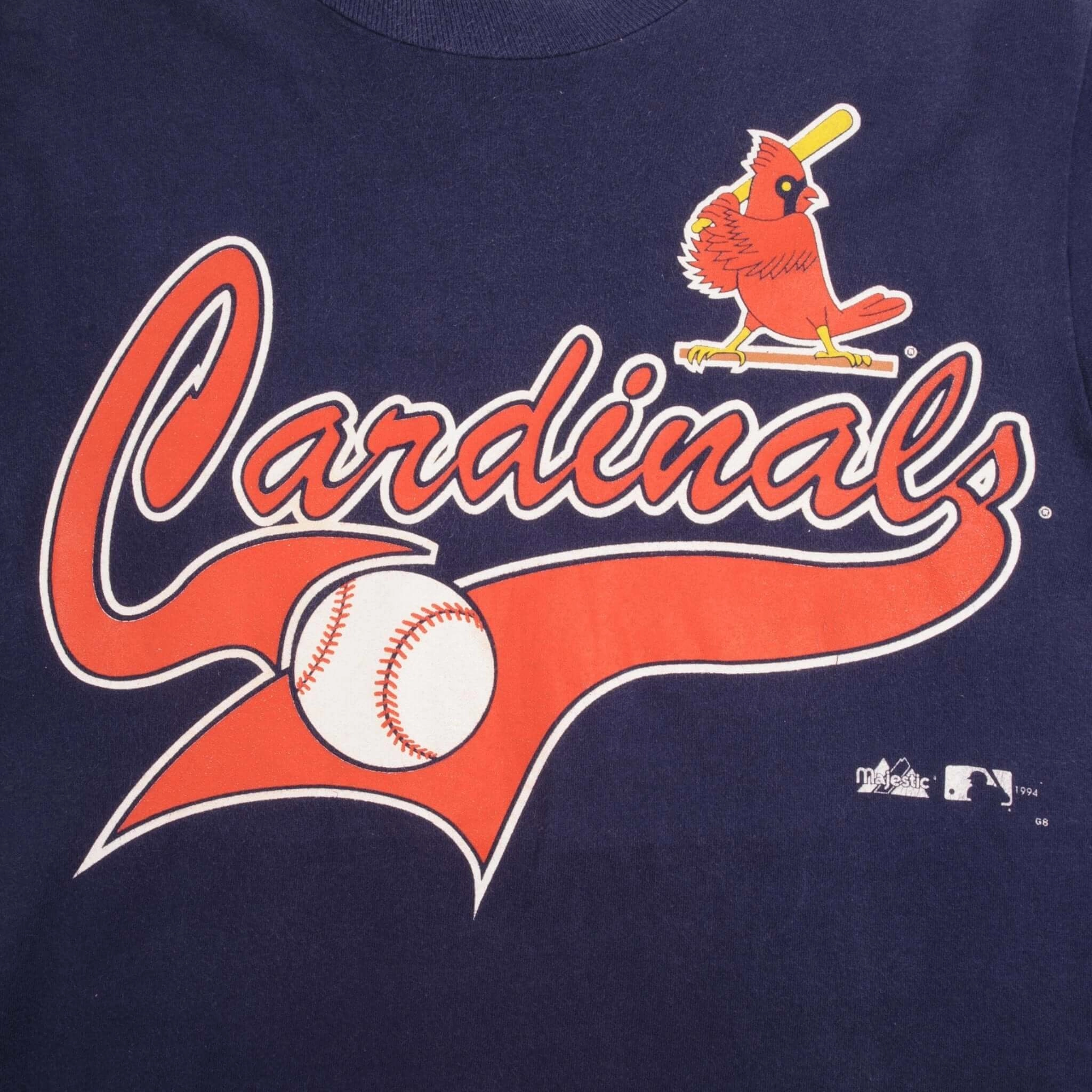 VINTAGE MLB ST LOUIS CARDINALS TEE SHIRT 1994 SIZE MEDIUM MADE IN USA