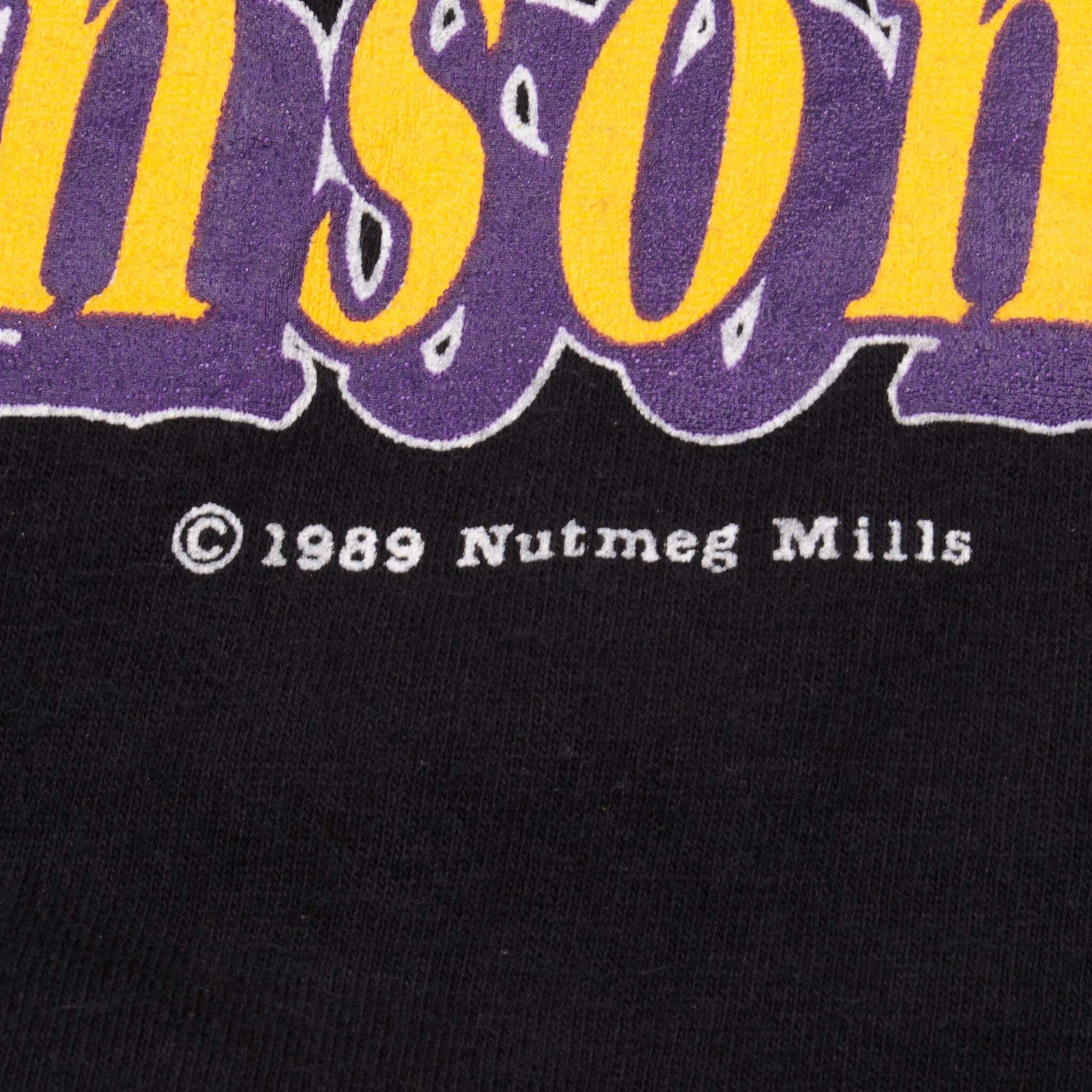 VINTAGE NBA LA LAKERS MAGIC JOHNSON TEE SHIRT 1989 XL MADE IN USA