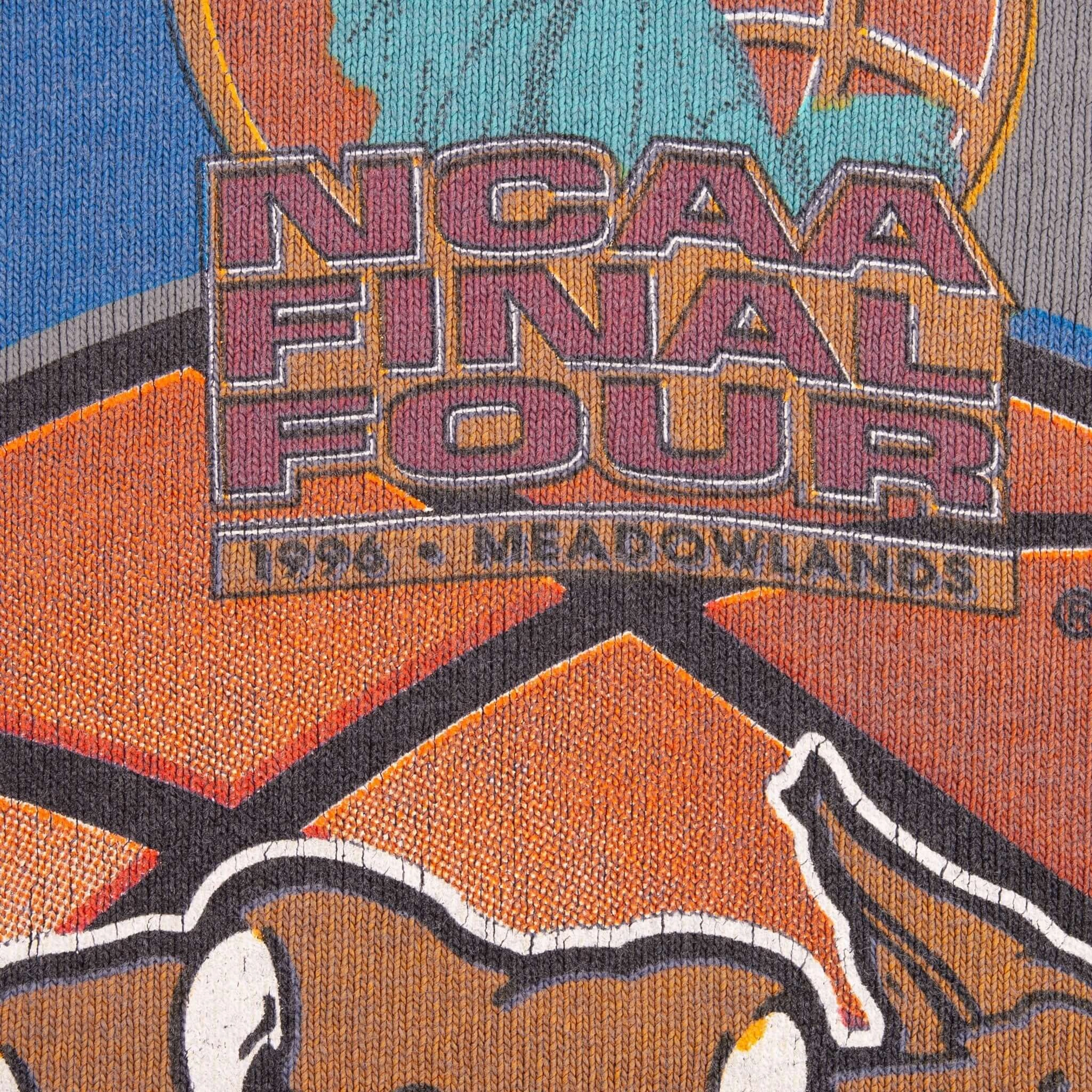 VINTAGE NCAA KENTUCKY WILDCATS BASKETBALL CHAMPIONS 1996 TEE SHIRT LARGE MADE US