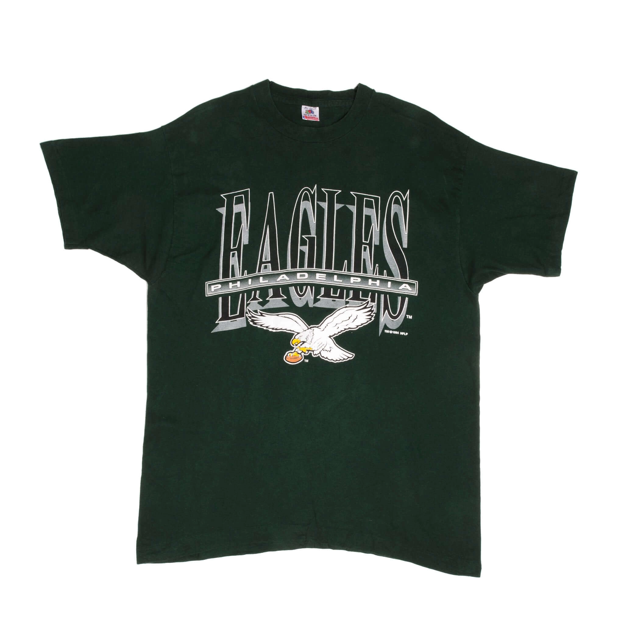 VINTAGE NFL PHILADELPHIA EAGLES 1994 TEE SHIRT SIZE XL MADE IN USA
