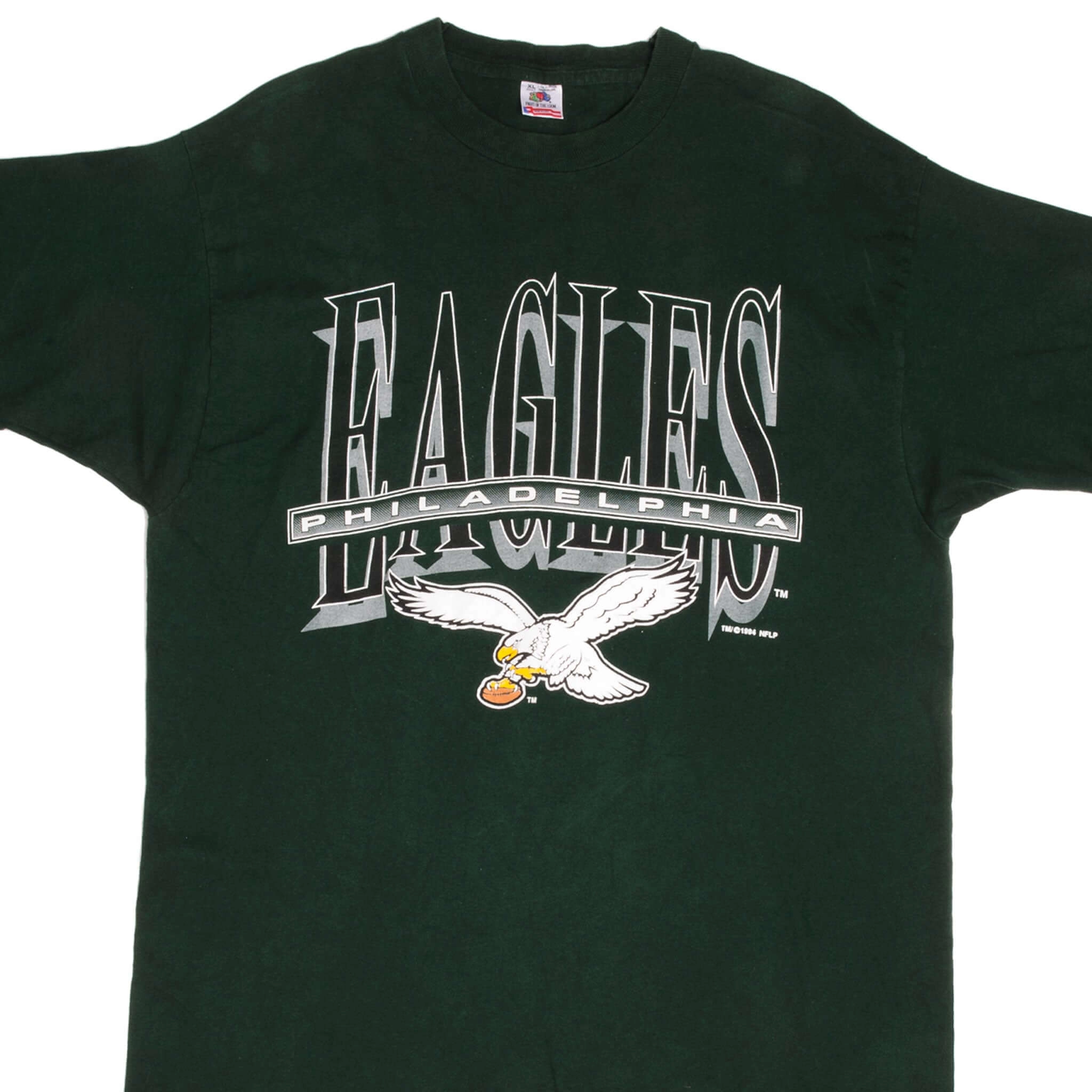 VINTAGE NFL PHILADELPHIA EAGLES 1994 TEE SHIRT SIZE XL MADE IN USA