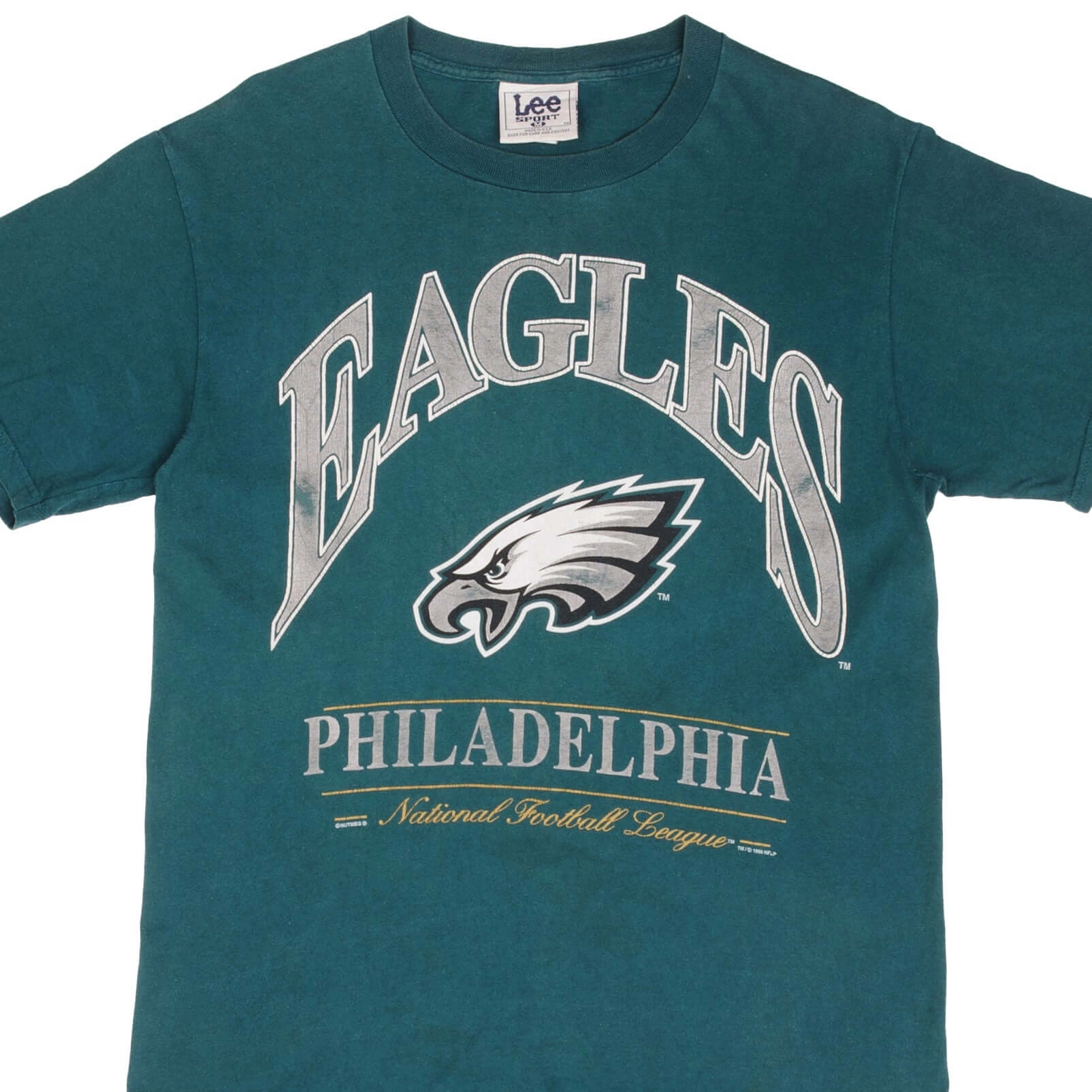 VINTAGE NFL PHILADELPHIA EAGLES 1996 TEE SHIRT SIZE MEDIUM MADE IN USA