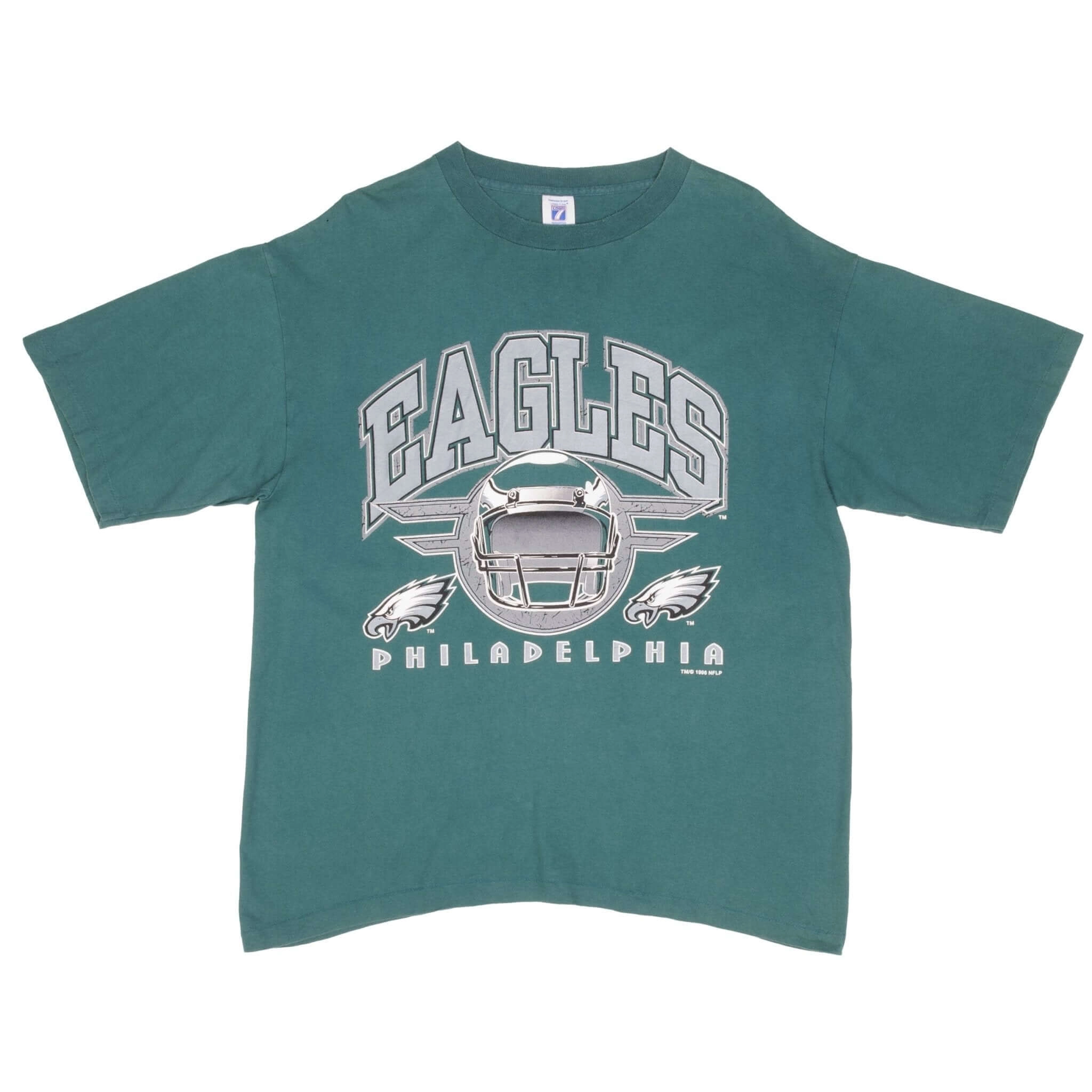 VINTAGE NFL PHILADELPHIA EAGLES 1996 TEE SHIRT SIZE XL MADE IN USA