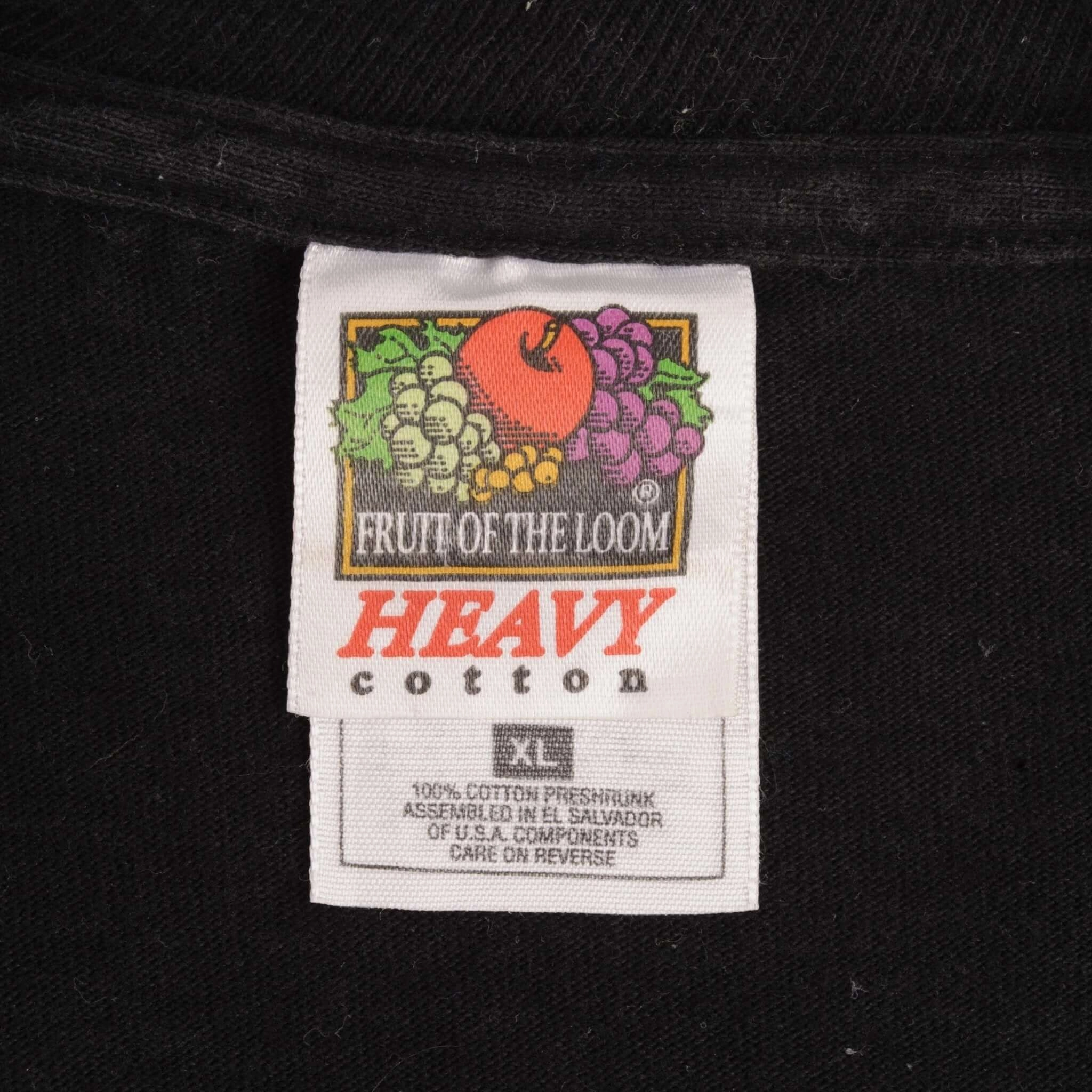 VINTAGE NFL SAN FRANCISCO 49ERS 1997 BLACK TEE SHIRT SIZE XL