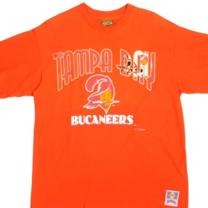 VINTAGE NFL TAMPA BAY BUCCANEERS 1993 TEE SHIRT SIZE LARGE MADE IN USA