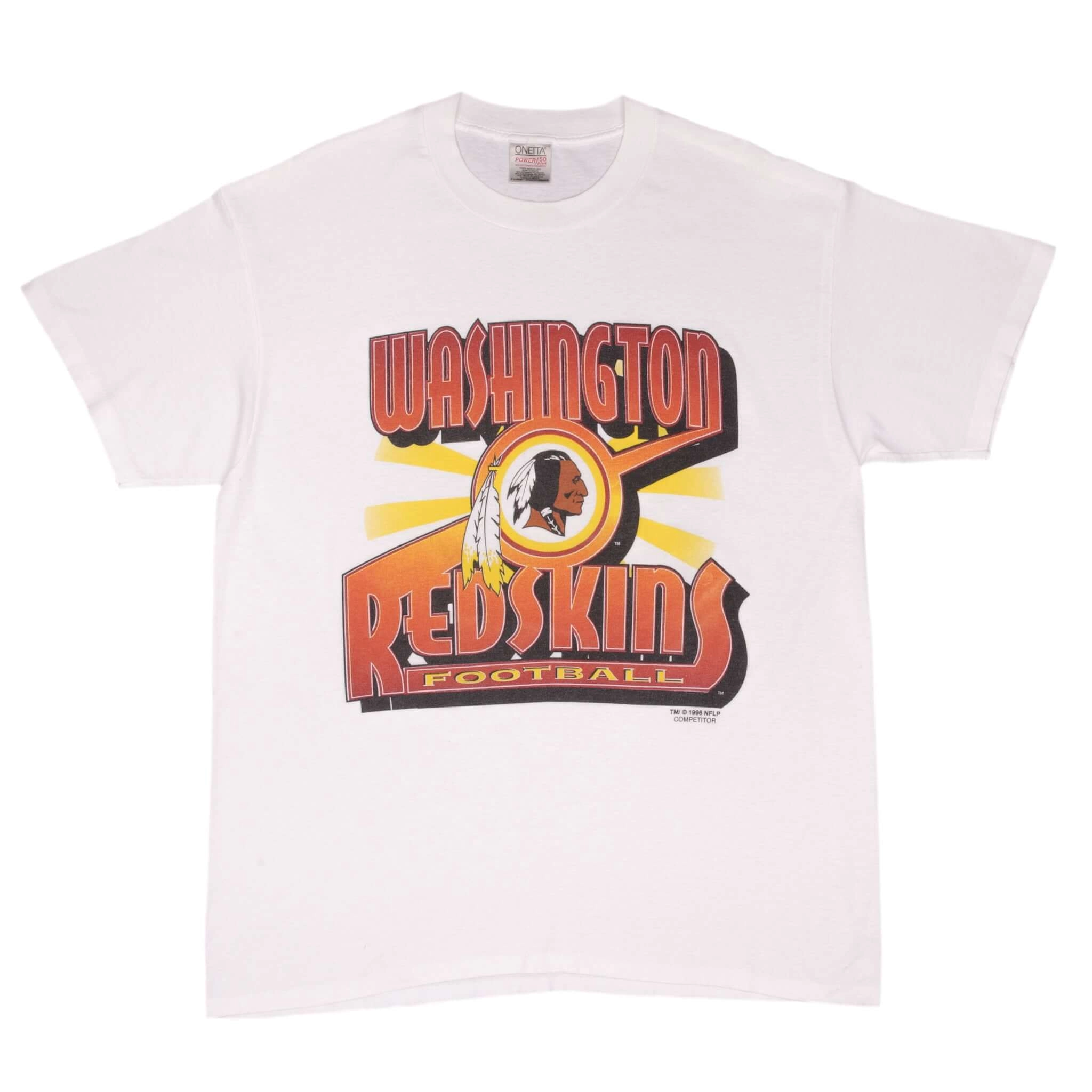 VINTAGE NFL WASHINGTON REDSKINS 1996 TEE SHIRT SIZE XL