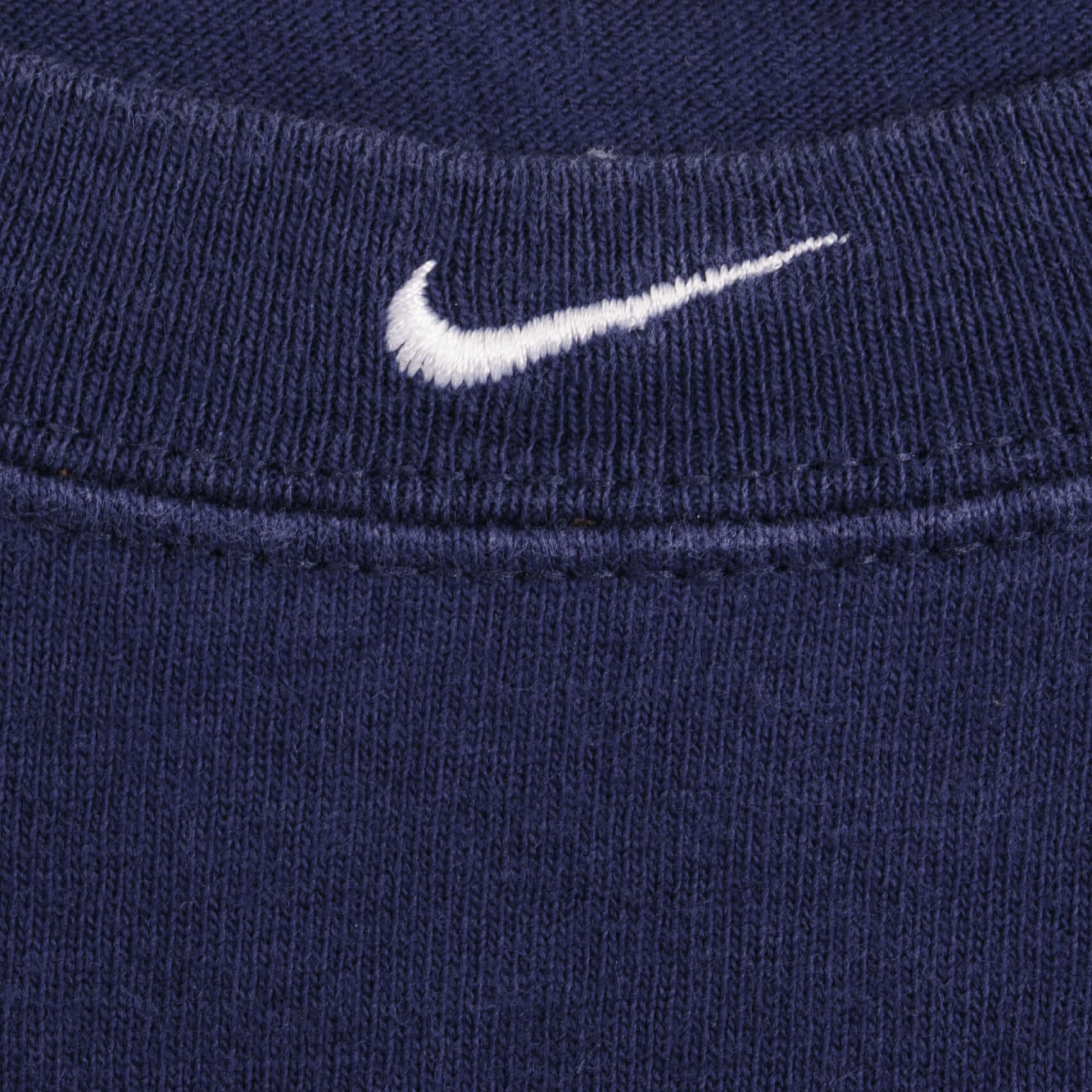 VINTAGE NIKE CENTER SWOOSH NAVY BLUE TANK TOP TEE SHIRT 1990S LARGE MADE IN USA
