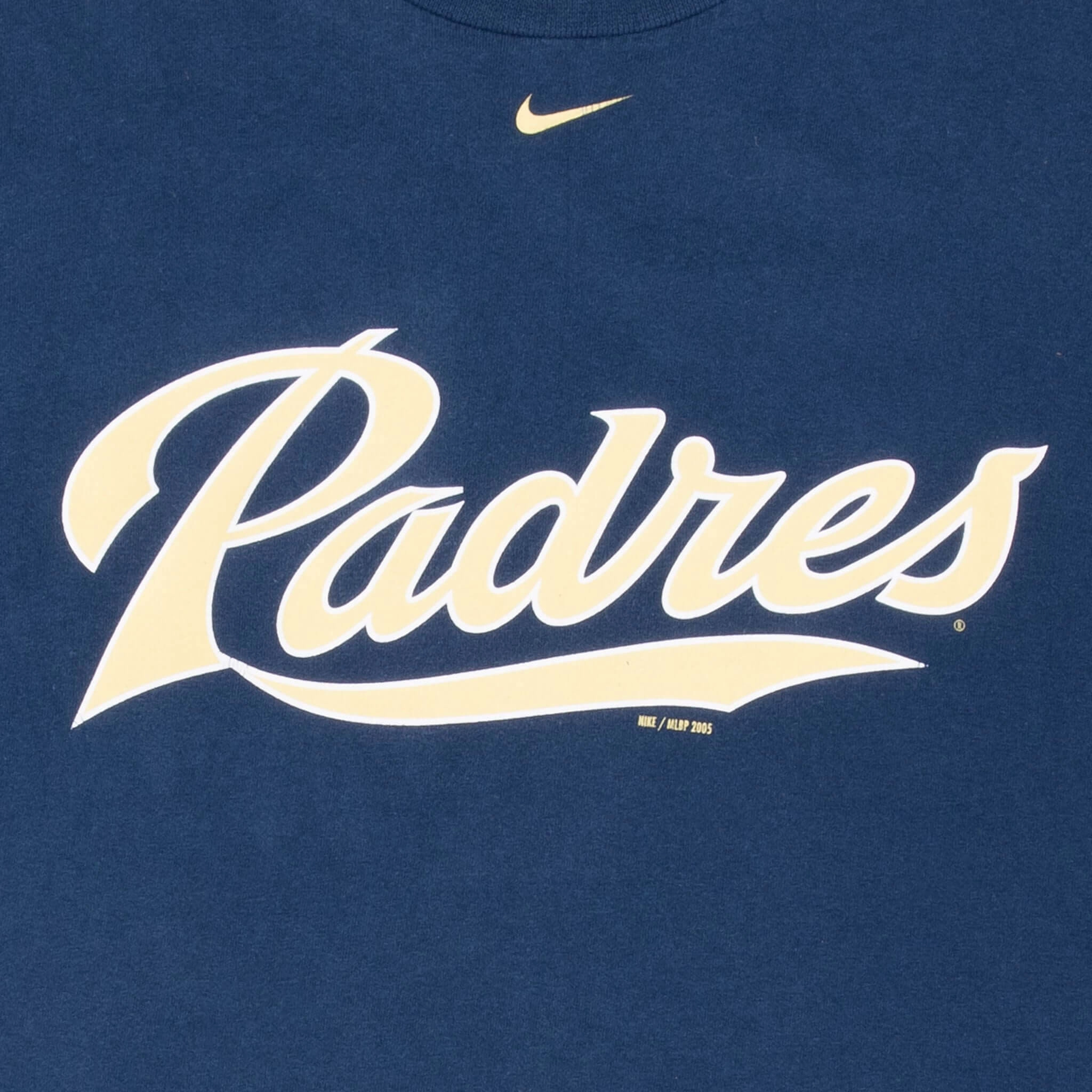 VINTAGE NIKE MLB SAN DIEGO PADRES 2005 TEE SHIRT LARGE