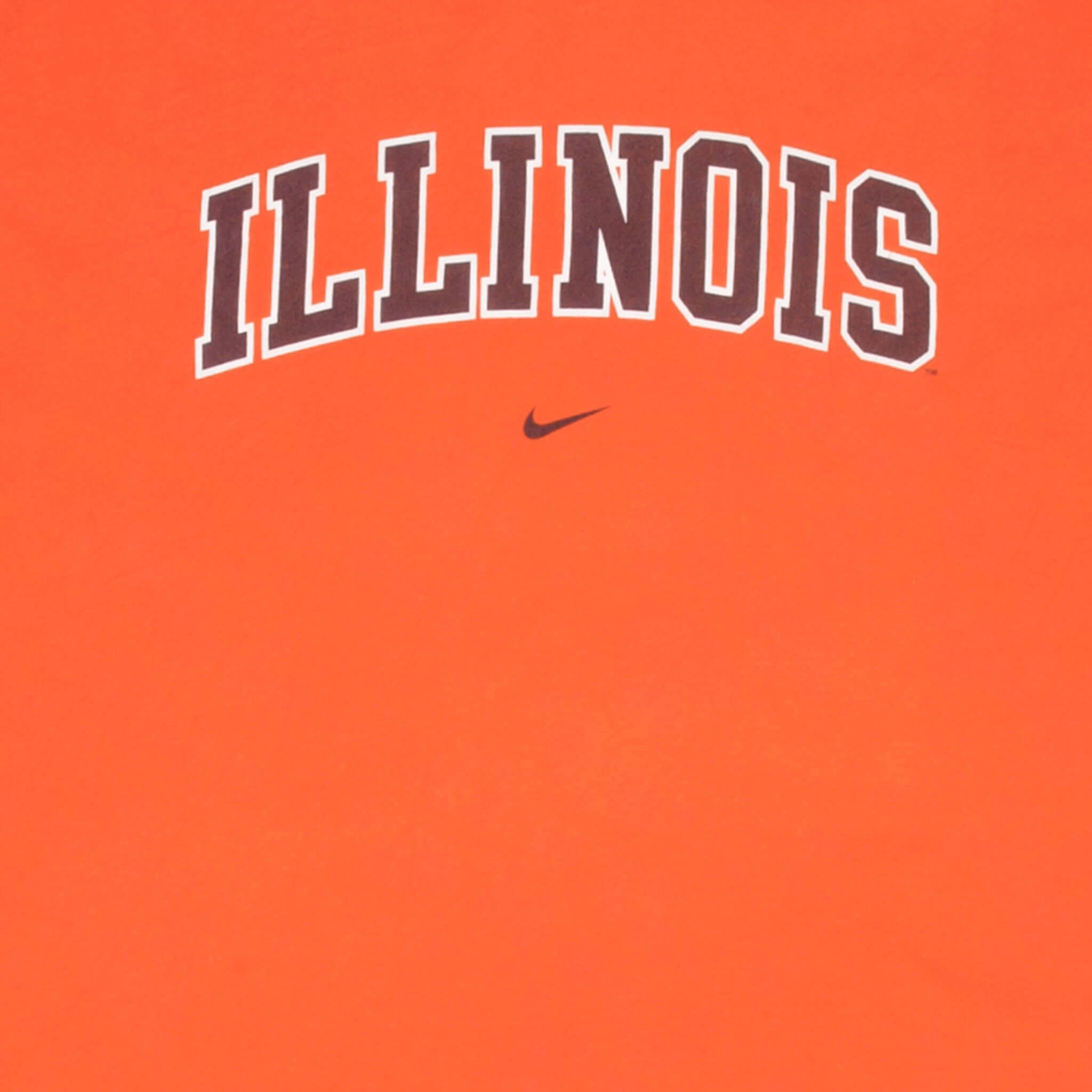 VINTAGE NIKE NCAA UNIVERSITY OF ILLINOIS  ILLINI 2000S TEE SHIRT SIZE 2XL