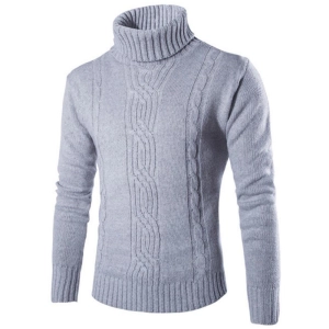 West Louis™ Hedging British Turtleneck Sweater