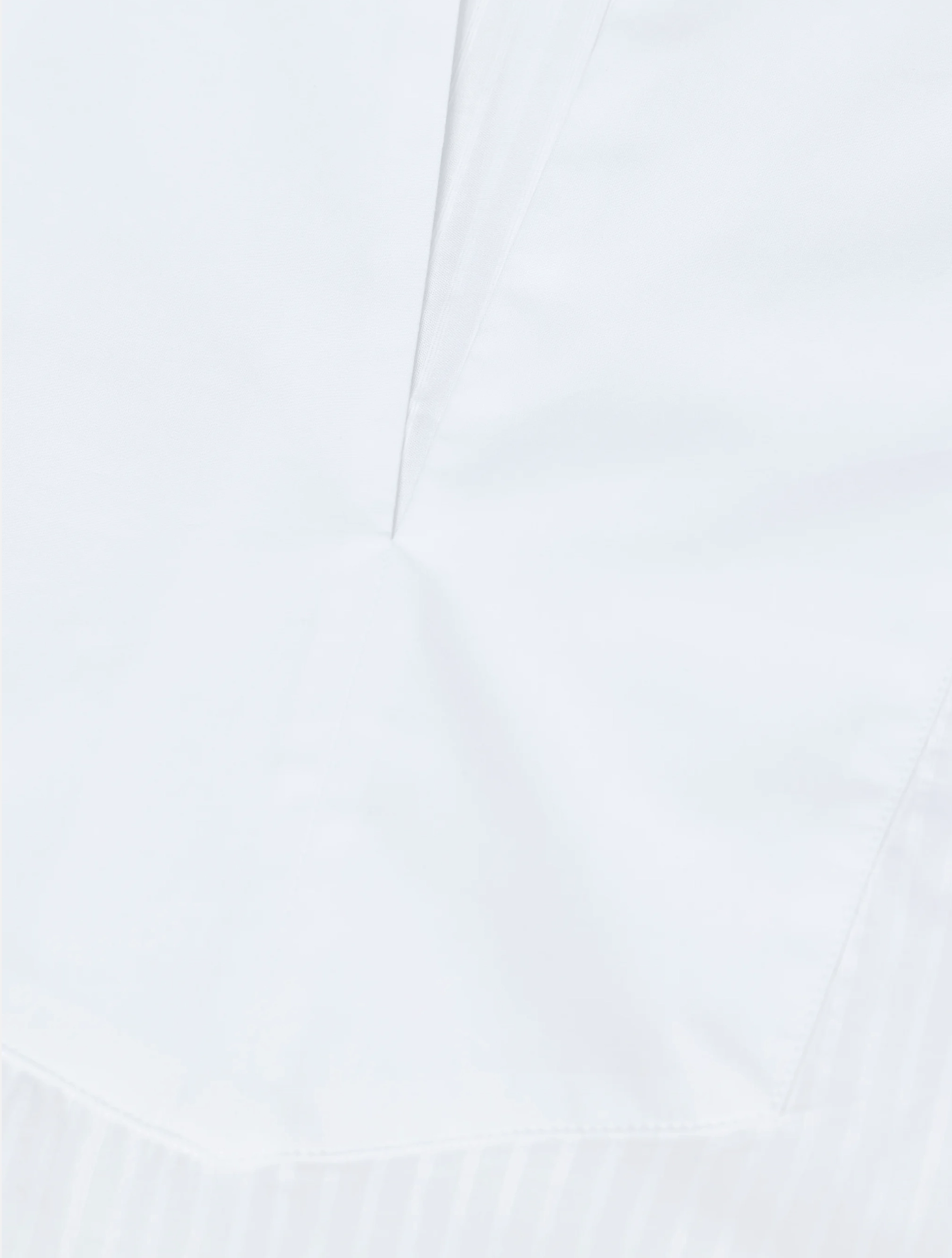 White Cotton Voile Blouse